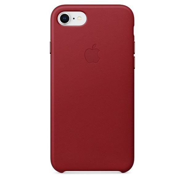 Husa protectie spate Apple piele red pt iPhone 8/7